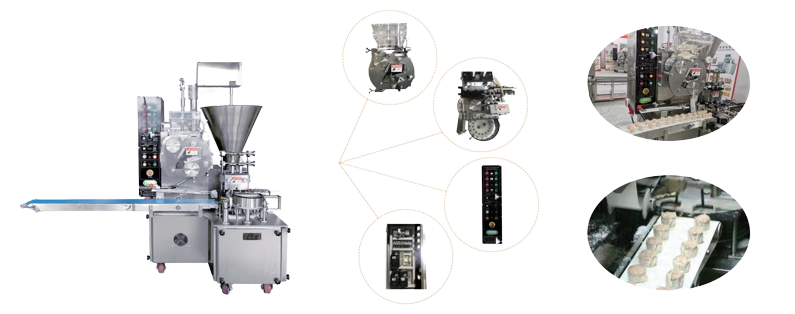 SY-880  全自動燒賣/廣式干蒸成型機